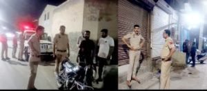 पंजाब 15 जुलाई* पुलिस ने नाकाबंदी कर काटे चालान