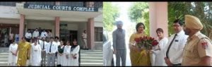 पंजाब 15 जुलाई* पंजाब हरियाणा हाईकोर्ट के जस्टिस मैडम अर्चना पूरी ने अदालतों का निरीक्षण किया। 