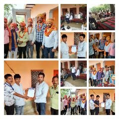 मथुरा 15 जुलाई* गाँव भरतीया तहसील छाता में भीम आर्मी भारत एकता मिशन की जनसभा का आयोजन किया गया। 