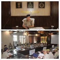 चित्रकूट22जुलाई2023*पुलिस अधीक्षक की अध्यक्षता में पैरवी का कार्य देख रहे अधिकारी/कर्मचारियों के साथ गोष्ठी की