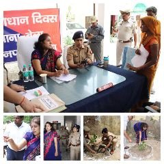 औरैया 22जुलाई2023*डीएम व एसपी ने बेला थाना में समाधान दिवस पर प्राप्त आवेदन पत्रों पर स्थलीय निरीक्षण कर ,दिए तत्काल निस्तारण के आदेश।