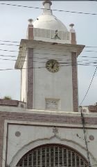 पंजाब 28 जुलाई 2023*  घंटाघर के ऊपर ऊगे पीपल को नगर निगम ने हटाया