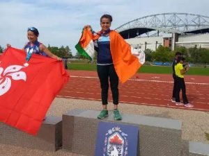 लख़नऊ03अगस्त23*कनाडा में गोल्ड मेडल जीतने पर सीएम योगी और डीजीपी विजय कुमार ने सरिता को बधाई दी है