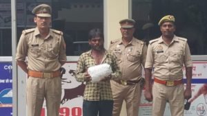 रायबरेली06अगस्त23*एक किलो गांजा बरामद कर कोतवाली पुलिस ने राजू वनमानुस को गिरफ्तार कर भेजा जेल