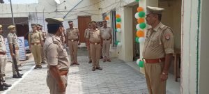 औरैया15अगस्त23*दिबियापुर थाने में बडे हर्सोल्लास के साथ मनाया गया 77वां स्वतंत्रता दिवस*