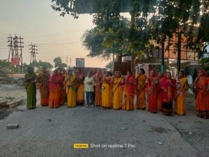 कानपुर नगर16अगस्त23*अधिक मास की अमावस्या को महिलाओं ने कावड़ यात्रा निकाली*