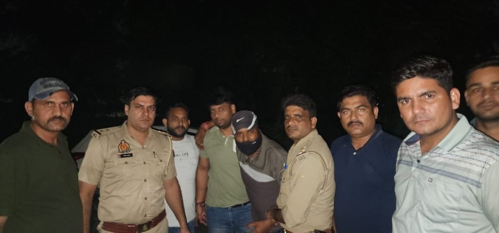 मेरठ24अगस्त2023* पुलिस और बदमाशों के बीच हुई मुठभेड़।