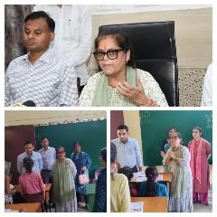 कानपुर02अगस्त23*मा0 सदस्या उ0प्र0 राज्य बाल अधिकार संरक्षण आयोग अनीता अग्रवाल ने आज सर्किट हाउस सभागार में प्रेस वार्ता की।