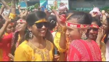 भागलपुर03अगस्त2023*भव्य कलस शोभायात्रा आयोजन