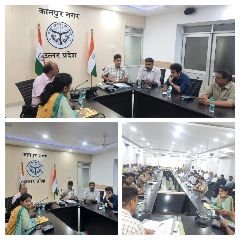 कानपुर04अगस्त2023*कलेक्ट्रेट सभागार में 15 अगस्त, 2023 की तैयारियों के संबंध में बैठक संपन्न हुई।