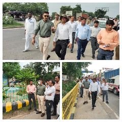 कानपुर04अगस्त23*मण्डलायुक्त अमित गुप्ता ने आज लखनऊ से कानपुर प्रवेश हेतु गंगा पुल जाजमऊ प्रवेश द्वार का निरीक्षण किया। कानपुर04अगस्त23*मण्डलायुक्त अमित गुप्ता ने आज लखनऊ से कानपुर प्रवेश हेतु गंगा पुल जाजमऊ प्रवेश द्वार का निरीक्षण किया।