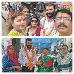 कानपुर06अगस्त23*उज्जैन महाकालेश्वर तक पैदल यात्रा में निकले आदर्श महिला मंडल के कोषाध्यक्ष*