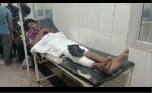 बाँदा11अगस्त23*मोटरसाइकिल सवार को ट्रक ने मारी टक्कर एक की मौके में मौत एक घायल घायल को जिला अस्पताल में कराया भर्ती