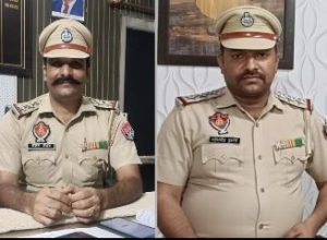 पंजाब 12 अगस्त 2023* नगर थाना 2 के प्रभारी चंद्रशेखर ने पदभार संभाला, थाना खुईयांसरवर में परमजीत कुमार ने पद्भार संभाला