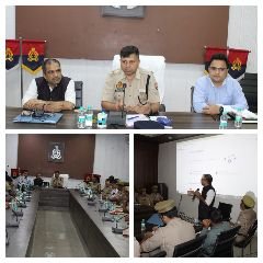 मथुरा12अगस्त23*कार्यशाला - साइबर अपराध व जनता के साथ सद्व्यवहार के सम्बन्ध में |*