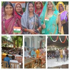 कानपुर15अगस्त23*सेवा मंदिर इंटर कॉलेज पूरा में बड़े ही धूमधाम से मनाया गया स्वतंत्रता दिवस का पर्व।