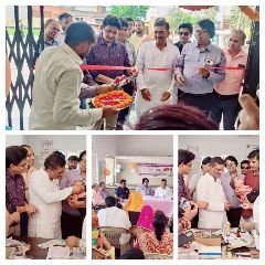 औरैया16अगस्त23*डायरिया व निमोनिया से बचाव में विटामिन-ए सहायक, दिबियापुर सीएचसी से हुई बाल स्वास्थ्य पोषण माह की शुरुआत।