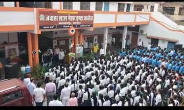 कानपुर नगर16अगस्त23*जवाहरलाल नेहरू इंटर कॉलेज में हर वर्ष की भांति इस वर्ष भी स्वतंत्रता दिवस मनाया गया।