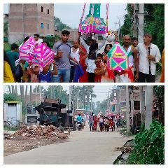 भागलपुर17अगस्त23*नाथनगर शहरी और ग्रामीण क्षेत्रों में मां विषहरी की पूजा अर्चना की गई।*