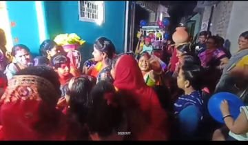 भागलपुर18अगस्त23*विषहरी पूजा के उपलक्ष पर आज कई मंदिरों से रात्रि में बाला का बरात निकाला गया