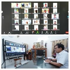 लखनऊ21अगस्त2023*मंत्री अरविंद शर्मा ने की निकाय कार्यों की समीक्षा