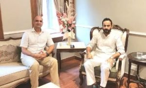 पंजाब अगस्त 2023* विधायक संदीप जाखड़ ने की मंत्री मीत हेयर से मुलाकात