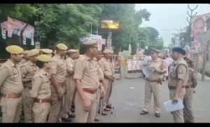 कानपुर22अगस्त*कचहरी डीएवी कॉलेज बना छावनी, कड़ी सुरक्षा में होंगे बार एसोसिएशन के चुनाव।