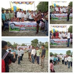 औरैया29अगस्त23*मेजर ध्यानचंद के जन्म को खेल दिवस के रूप में मनाया गया।