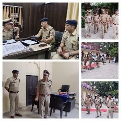कानपुर नगर30अगस्त23*पुलिस आयुक्त महोदय के द्वारा थाना कलेक्टर गंज का ओचक निरीक्षण किया गया