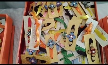 आगरा30अगस्त2023*इस बार बहने भाई की कलाई पर बंधेंगी ईको फ्रेंडली राखियां