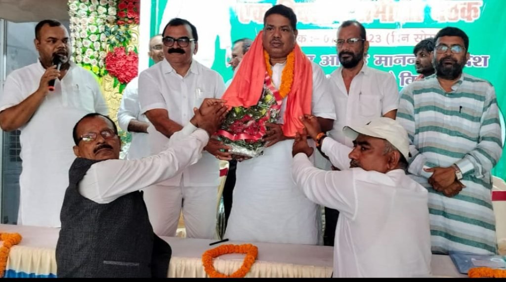 भागलपुर07अगस्त23*मौर्य भवन जीरो माइल में किसान एवं सहकारिता प्रकोष्ठ  की जिला स्तरीय समीक्षात्मक बैठक