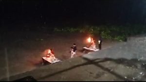 भागलपुर02अगस्त23*श्री बाबा बटेश्वर नाथ महोत्सव मैं होने वाली नित्य प्रतिदिन श्री गंगा महाआरती का अद्भुत नजारा।