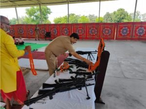 कौशाम्बी17सितम्बर23*भगवान विश्वकर्मा की पूजा कर एसपी ने मनायी विश्वकर्मा जयंती*