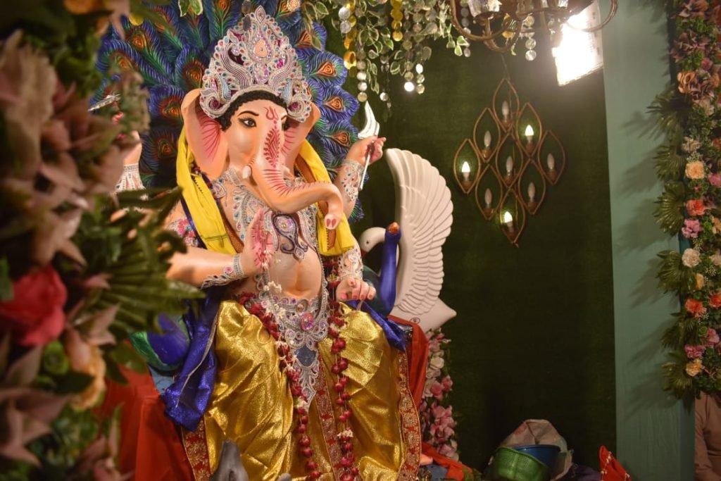 कौशाम्बी22सितम्बर23*मंझनपुर में बड़े धूमधाम से मनाया जा रहा है गणेश महोत्सव*