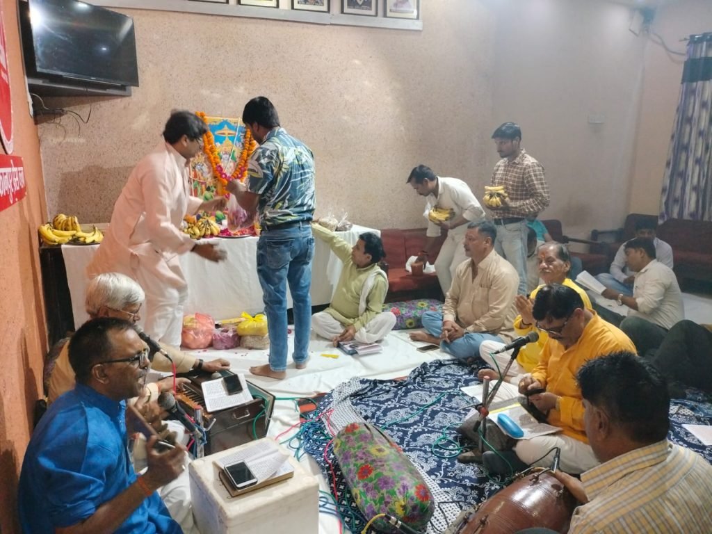 कानपुर23सितम्बर23*कानपुर प्रेस क्लब में हुआ सुंदरकाण्ड का भव्य आयोजन_*