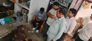 मथुरा23सितम्बर2023*कॉलोनी तैयापुर में डेंगू का चला अभियान