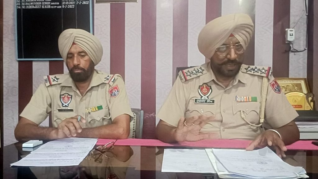 पंजाब23सितम्बर23*गांव सरदारपुरा में दुकानदार पर हमला करने वाला एक आरोपी हिमांशु गिरफ्तार, जेल भेजा