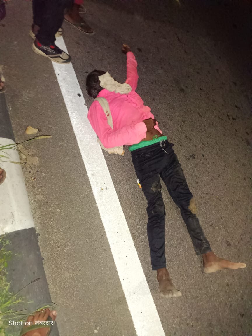 कौशाम्बी27सितम्बर23*कंटेनर की टक्कर से साइकिल सवार की मौत*