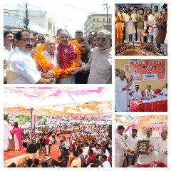 रायबरेली 2 सितम्बर 2023*सेवा ही संकल्प पदयात्रा के जरिए जनता का दुख दर्द जानने निकले कृषि उद्यान मंत्री दिनेश प्रताप सिंह*