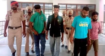 पंजाब 05 सितंबर 2023*  लूटपाट के चार आरोपियों को रिमांड के बाद जेल भेजा