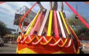 मथुरा6सितम्बर2023* मथुरा का हर चौराहा हर गली हर एक रोड जन्माष्टमी के उपलक्ष में सजने लगे है।