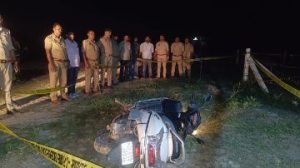 मथुरा15सितम्बर23*थाना वृंदावन पुलिस व एसओजी की टीम की बदमाश से हुई मुठभेड़