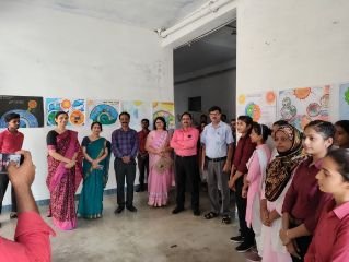 कौशाम्बी16सितम्बर23*भवंस मेहता महाविद्यालय में पोस्टर प्रतियोगिता का आयोजन*