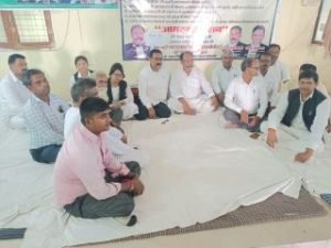 कौशाम्बी16सितम्बर23*हापुड़ घटना के विरोध में आमरण अनशन कर रहे अधिवक्ता का बिगड़ रहा स्वास्थ्य*