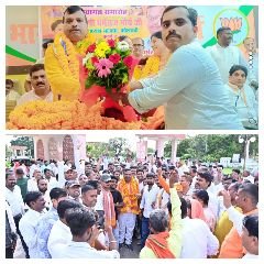 कौशाम्बी17सितम्बर23*भाजपा कार्यालय में नव नियुक्त जिला अध्यक्ष का जोरदार स्वागत*