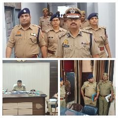 कानपुर नगर20सितम्बर23*पुलिस_आयुक्त डॉ0 आर.के. स्वर्णकार महोदय ने थाना अनवरगंज का निरीक्षण किया ।
