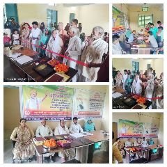 औरैया20सितम्बर23*पीएम जन्मदिन सेवा पखवाड़ा के अंतर्गत अधिक से अधिक आयुष्मान कार्ड का वितरण किया गया