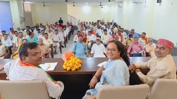 कौशाम्बी21सितंबर23*आधुनिक युग की बुलंद आवाज है भाजपा--धर्मराज मौर्य*