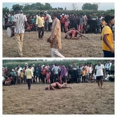 कौशाम्बी26सितम्बर23*अलवारा का मेला और दंगल देखने के लिए उमड़ी भीड़*