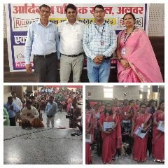 जयपुर30सितम्बर23*आदिनाथ पब्लिक स्कूल अलवर में हुआ एक दिवसीय कार्यशाला का आयोजन।